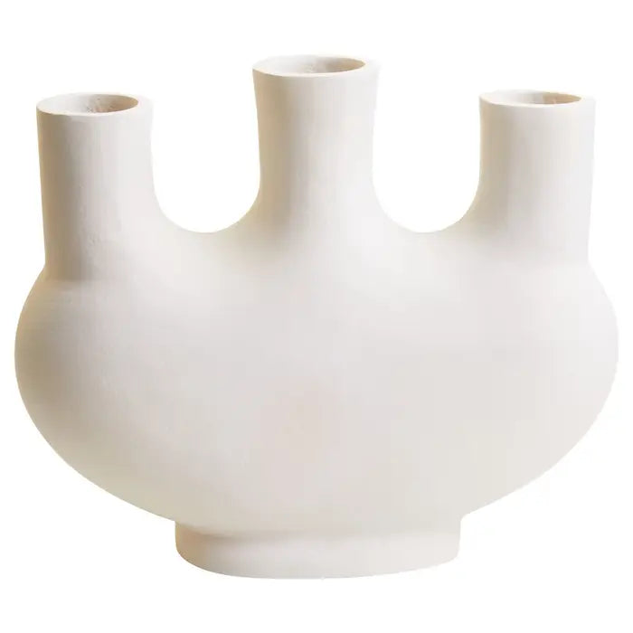 Hamper Small Cream Vase
