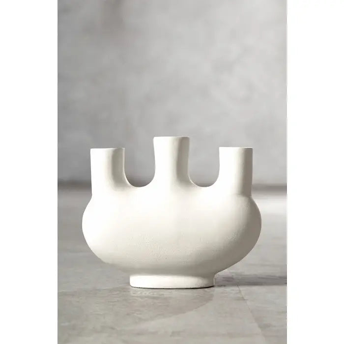Hamper Small Cream Vase