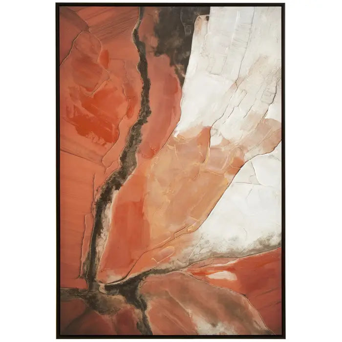 Atlas Multi Colour Abstract Textured Wall Art
