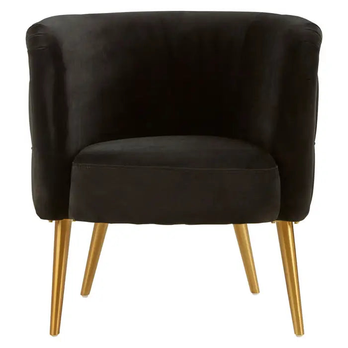 Monaco Black Tub Chair