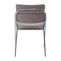 Tanzania Mink Velvet Dining Chair