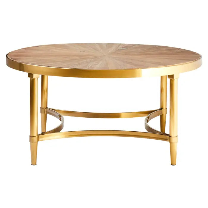 Janet Coffee Table With Curved Frame
