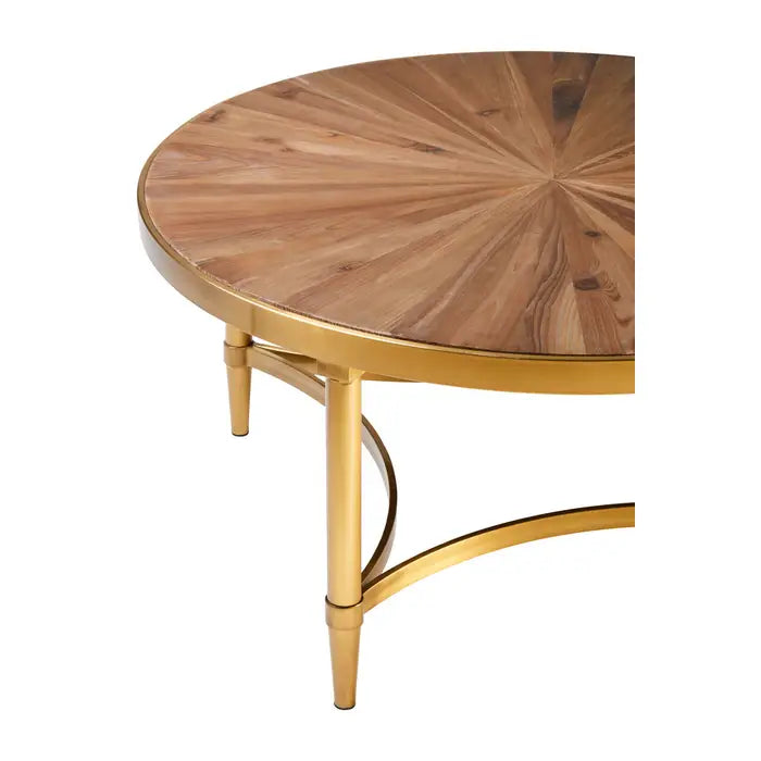Janet Coffee Table With Curved Frame