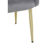 Darcy Grey Velvet Dining Chair