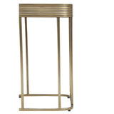 Ella Side Table With Gold Polished Frame