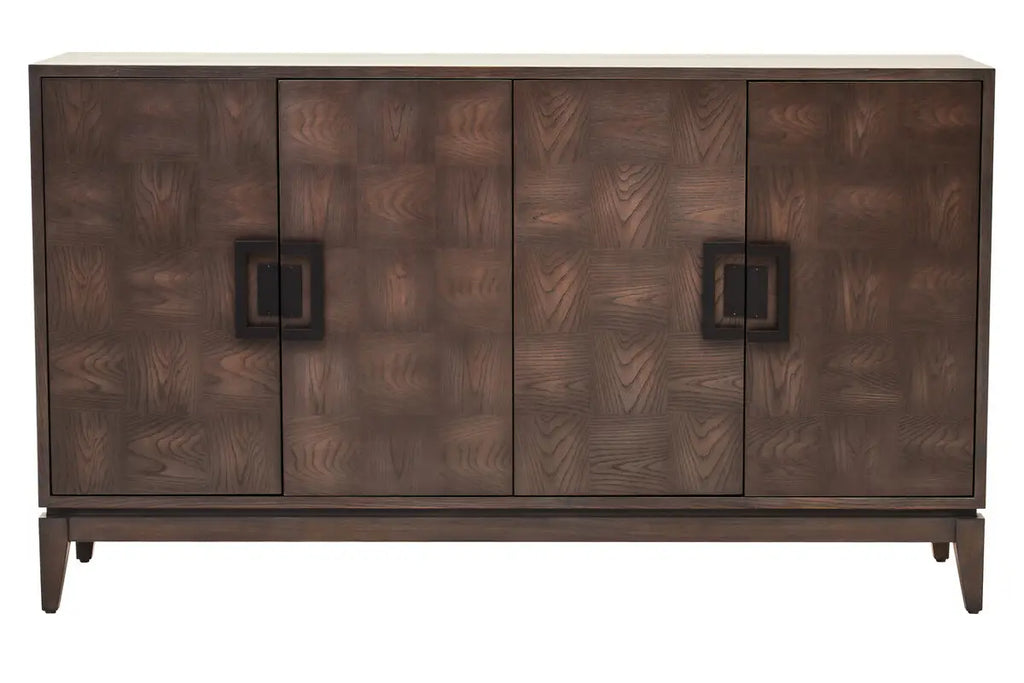 Dahlia 4 Door Antique Grey Sideboard