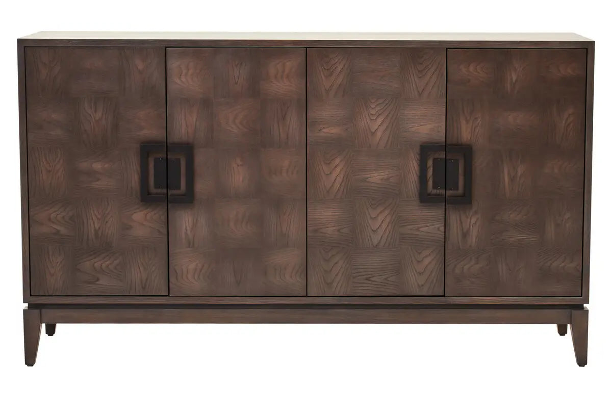 Dahlia 4 Door Antique Grey Sideboard