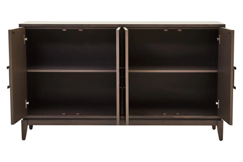 Dahlia 4 Door Antique Grey Sideboard