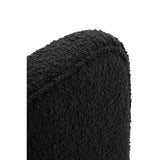 Ozzero Black Boucle Fabric Armchair