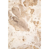Santino Round Chocolate Marble Side Table