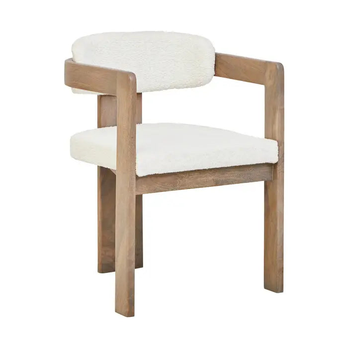 Tabita Grey Mango Wood Chair