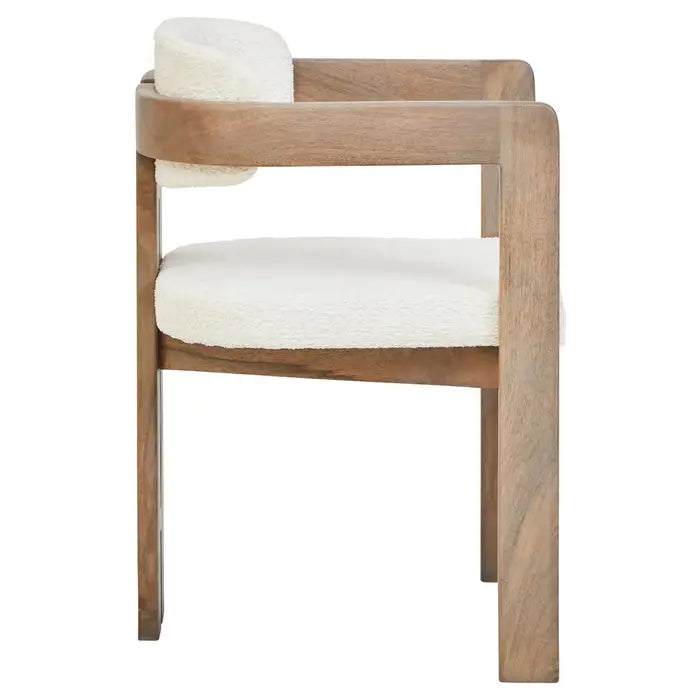 Tabita Grey Mango Wood Chair
