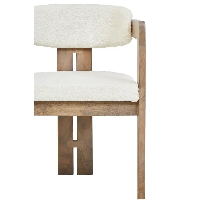 Tabita Grey Mango Wood Chair