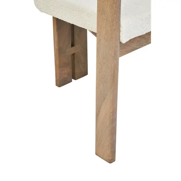 Tabita Grey Mango Wood Chair