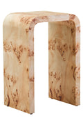 Muto Wood Design Curved Side Table