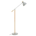 Stockton Matte Grey Floor Lamp
