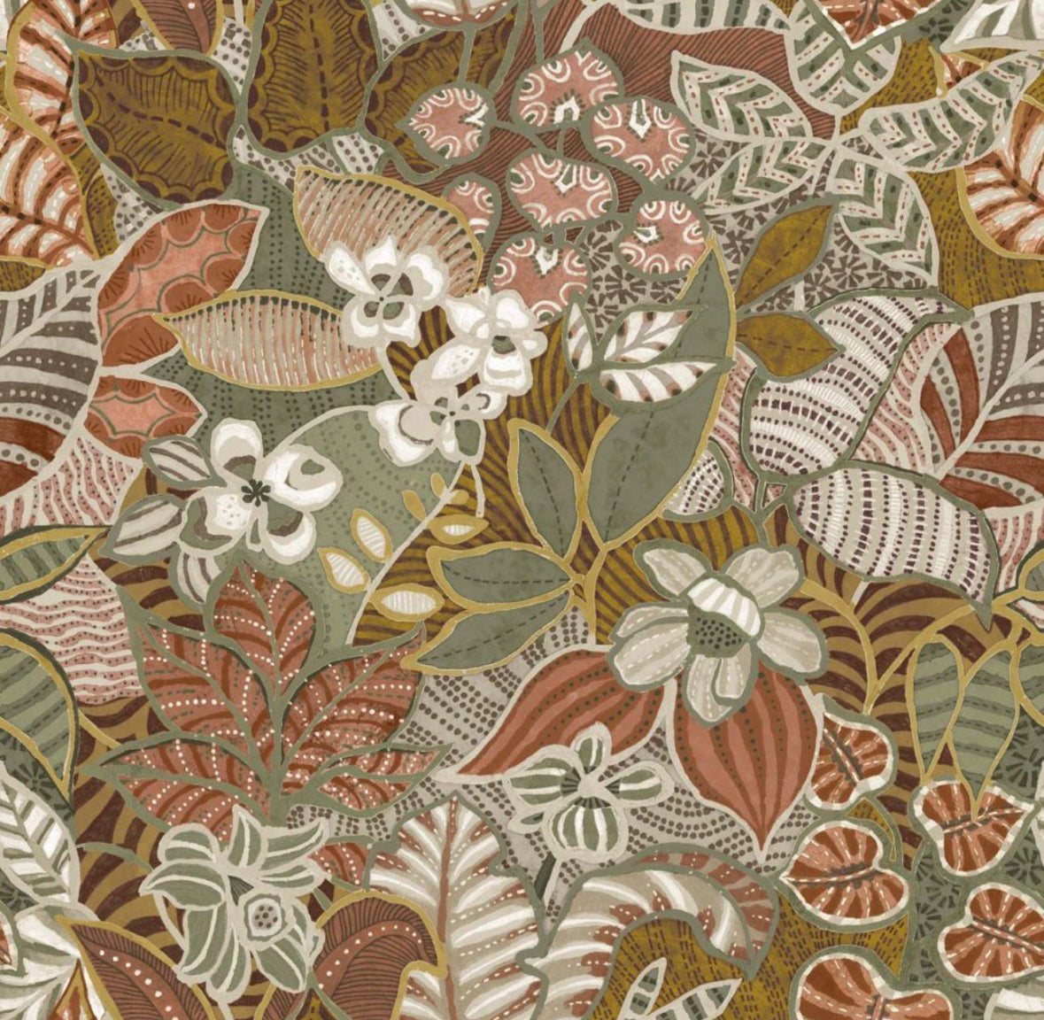 Amazonia Cinnamon Blackout Curtain