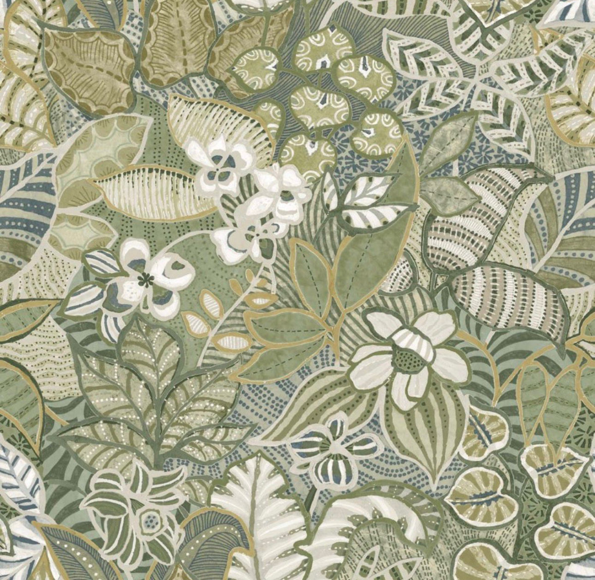 Amazonia Sage Blackout Curtain