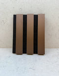 Bronze acoustic wall panel