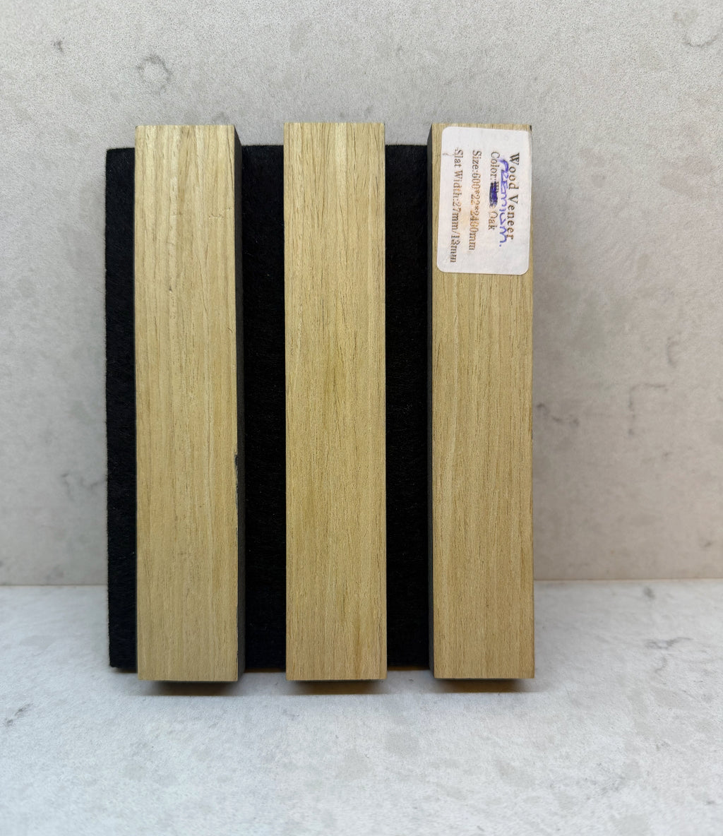 Premium Oak wood veneer wall panels