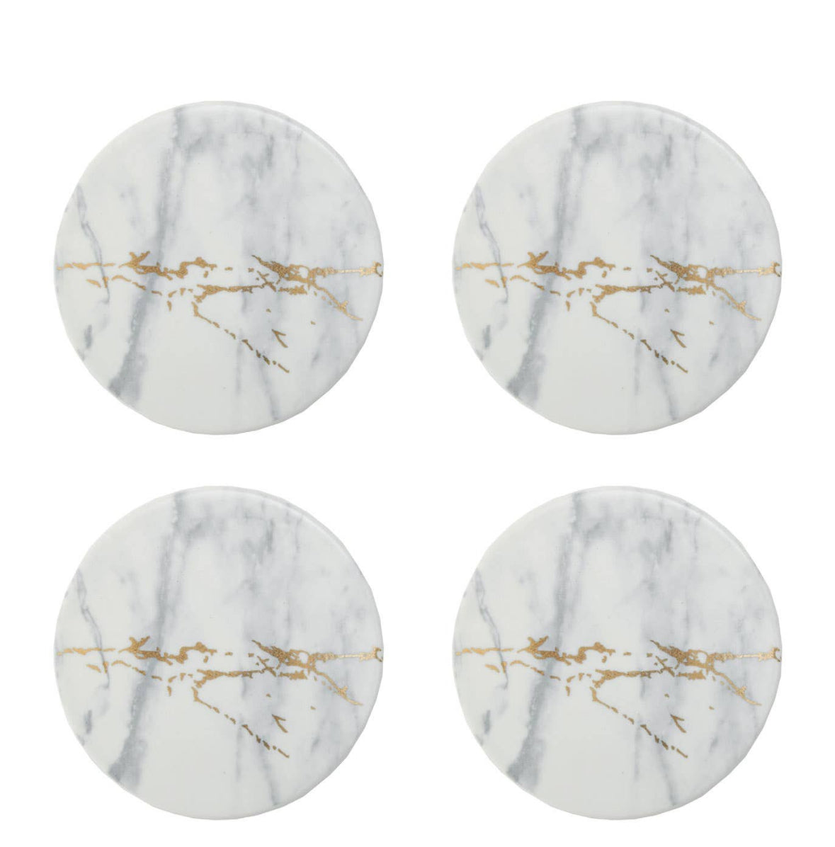 Marble Lux Set Of 4 Coasters