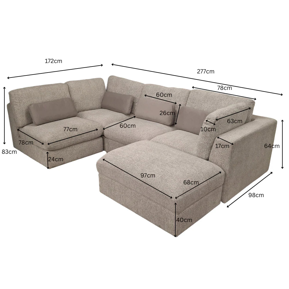 Madison U Shape Sofa