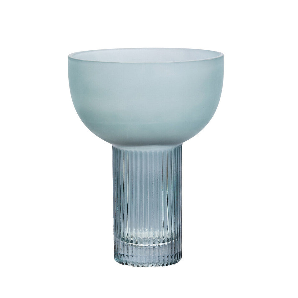 Esme Small Light Blue Glass Vase