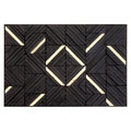 Module Black Wood Carving Wall Art