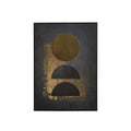 Asetto Gold Foil canvas Wall Art