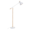 Stockton Matte White Floor Lamp