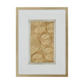 Nasim Gold Disc Design Wall Art