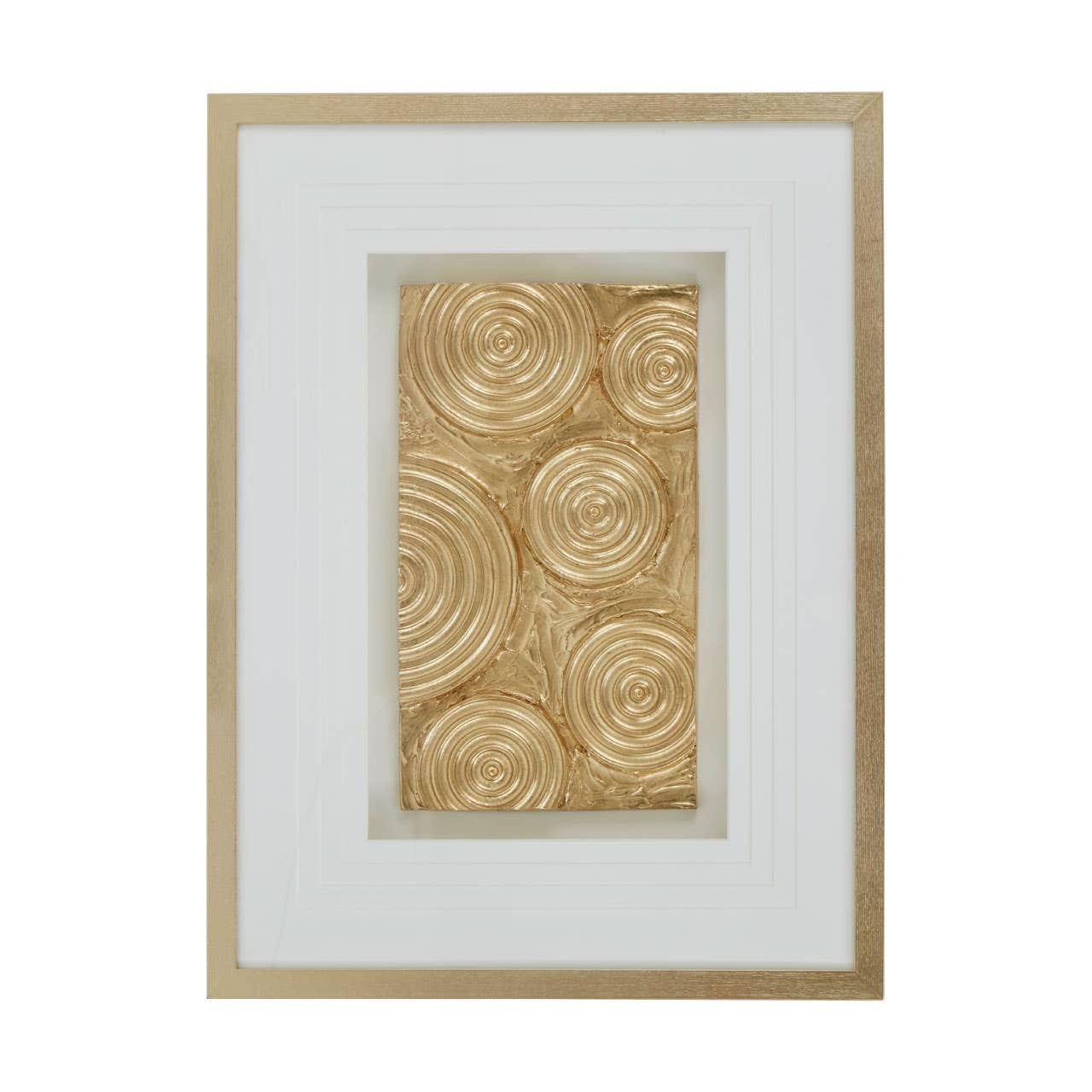 Nasim Gold Disc Design Wall Art