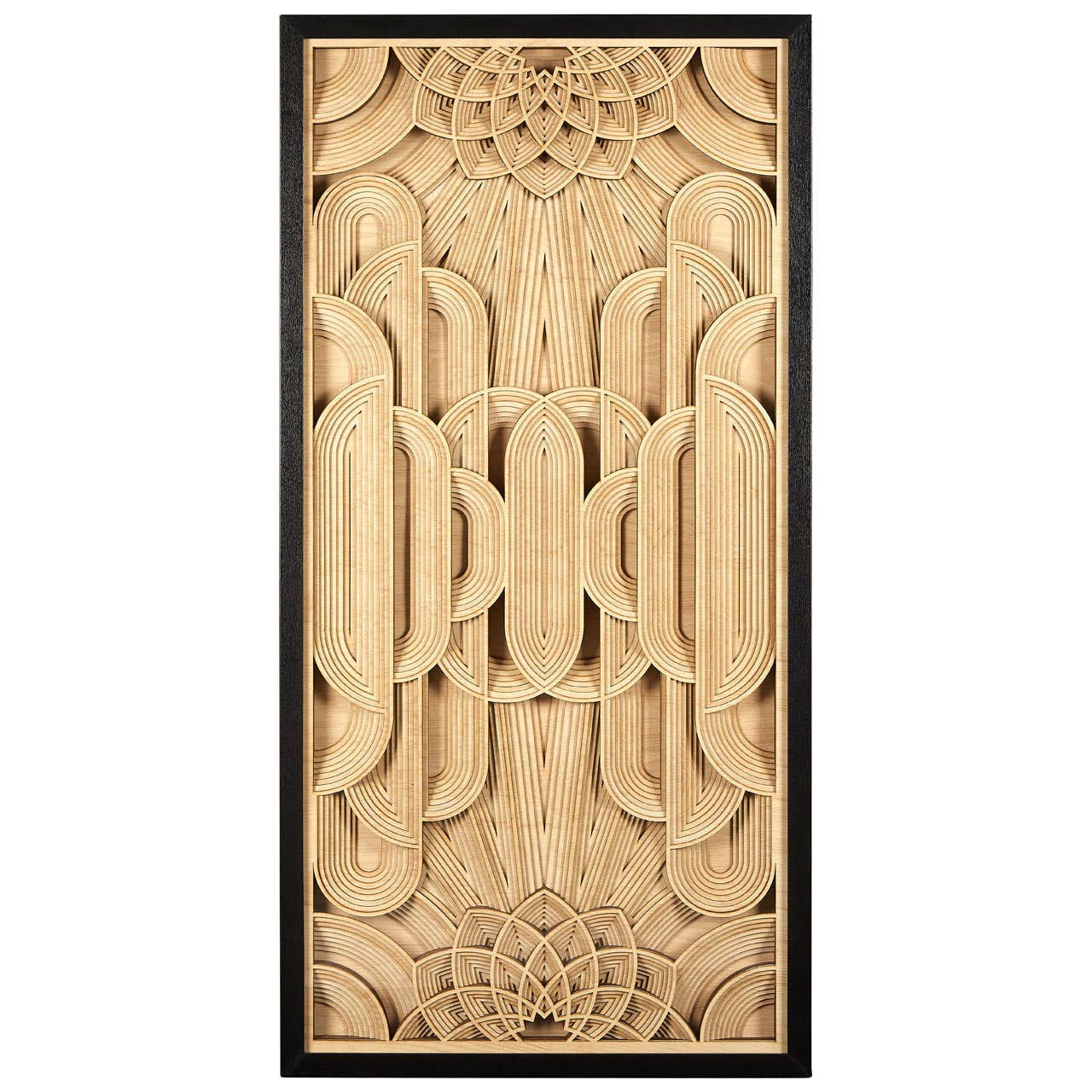 Module dene Wood Carving Wall Art