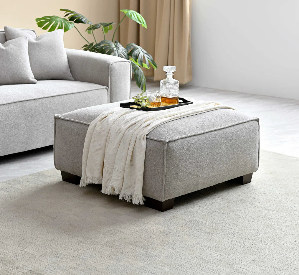 Aluxo Dakota Sofa Range in Pebble Boucle
