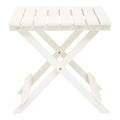 Beau White Folding Table