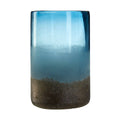 Chara Medium Blue Sand Effect Vase