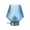 Neville Blue Glass Table Lamp